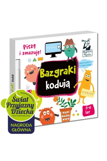 Bazgraki koduj�. Kapitan Nauka - Monika  Sobkowiak
