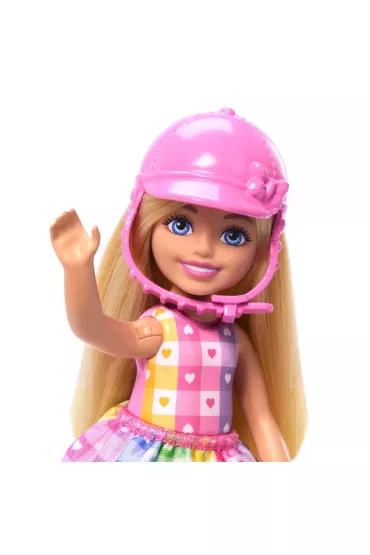 Barbie Chelsea. Fashionistas Lalka + kocyk HTK29