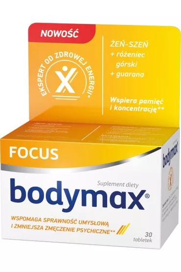 Bodymax Focus suplement diety 30 tab.
