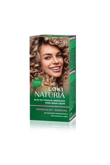 Joanna Naturia Loki p�yn do trwa�ej ondulacji Normalny 2 x 75 ml