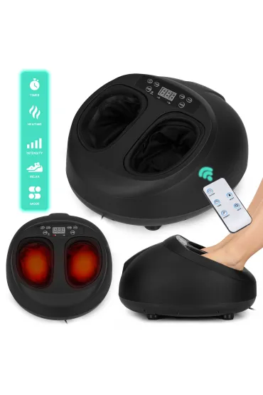 Modernhome Masa�er elektryczny do st�p z funkcj� grzania refleksologia 3 tryby pilot 40W