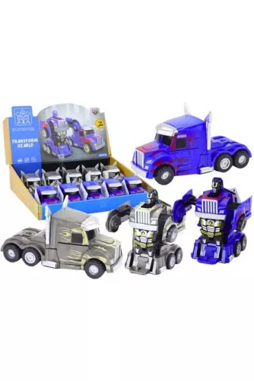 Auto Robot 2w1 Transformacja ci�ar�wka MIX LeanToys