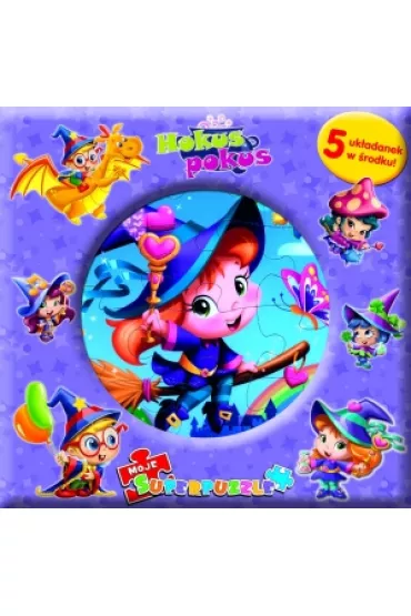 Super puzzle. Hokus pokus Olesiejuk Sp. z o.o.