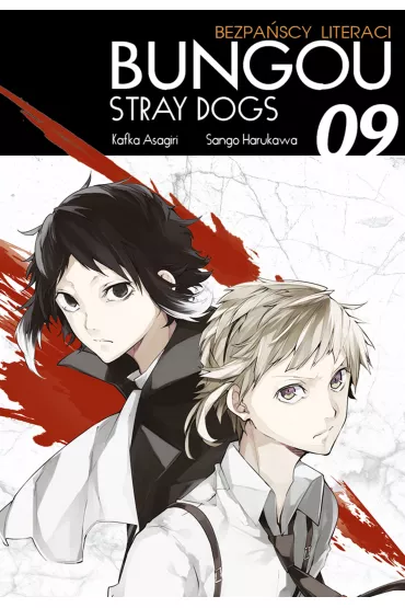 Bungou Stray Dogs - Bezpa�scy Literaci. Tom 9 - Kafka Asagiri, Sango Harukawa
