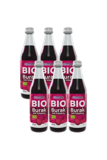 NaturaVena Sok z burak�w kiszonych Zestaw 6 x 250 ml Bio