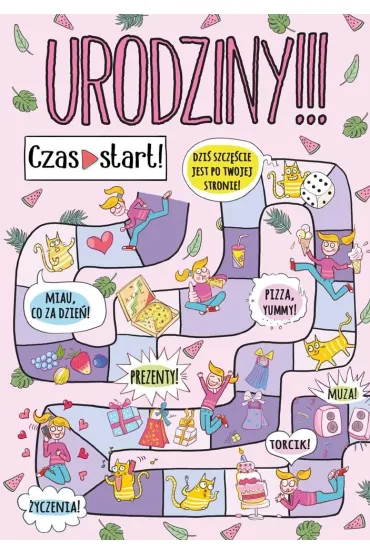 Henry Kartka urodzinowa urodziny A5 Dziewczyna gra