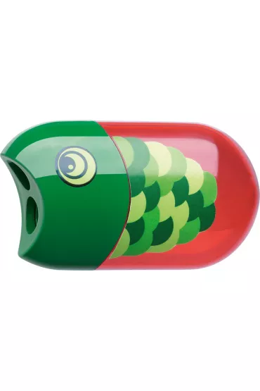 Faber-Castell Temper�wka Rybka podw�jna z gumk�