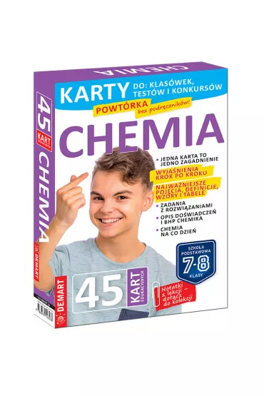Chemia. Karty edukacyjne