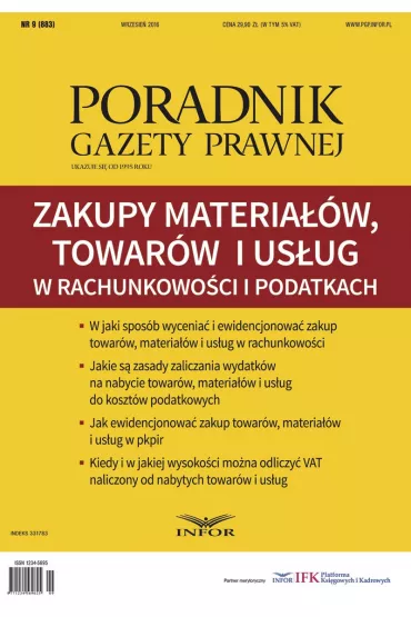 eBook Zakupy materia��w, towar�w i us�ug w rachunkowo�ci i podatkach pdf
