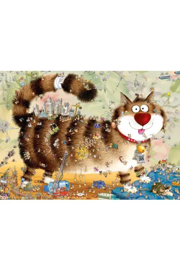 Puzzle 1000 el. Look Closely - Kot Heye