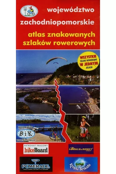 Wojew�dztwo zachodniopomorskie atlas znakowanych szlak�w rowerowych