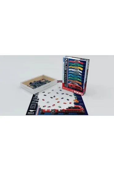 Puzzle 1000 el. Ford Mustand 50 lat Eurographics