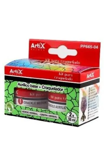 Artix Farba akrylowa ciema ziele� + �rodek do sp�ka� 2x35 2x35ml