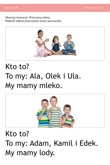 Czytanko-miganka dla dzieci niem�wi�cych. Cz�� 1 - Ewa  Barszczowska