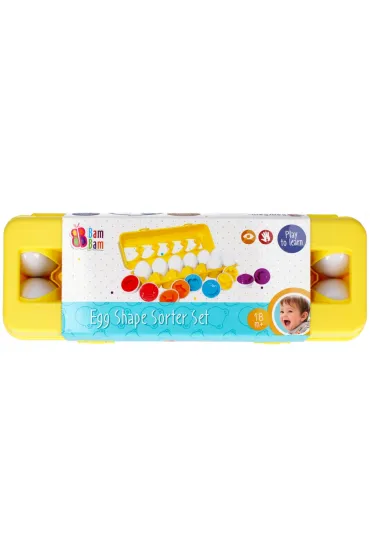 Zabawka edukacyjna Sorter Jajka Bam Bam
