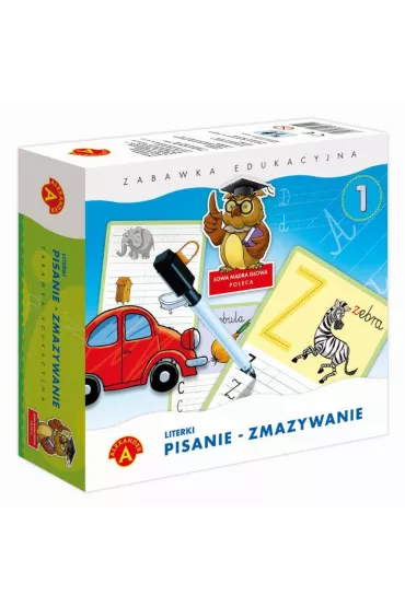 Literki. Pisanie-zmazywanie Alexander