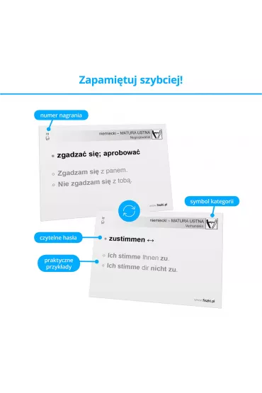 Fiszki. Matura ustna. J�zyk niemiecki