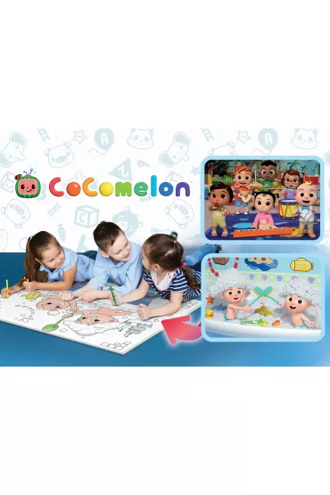Puzzle dwustronne podogowe 2 x 12 el. Cocomelon Lisciani