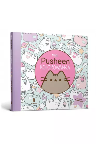 Mini Pusheen kolorowanka - Claire  Belton