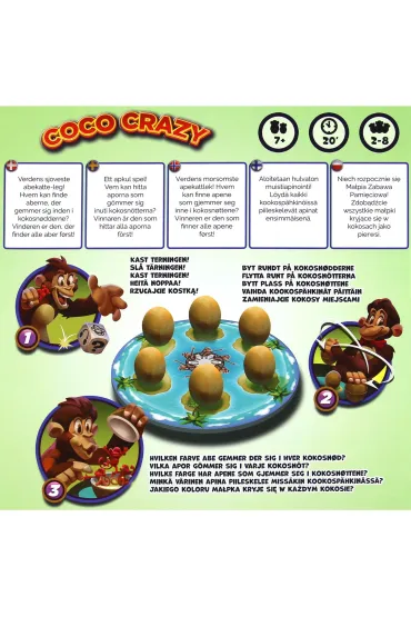Gra Coco Crazy edycja polska G3