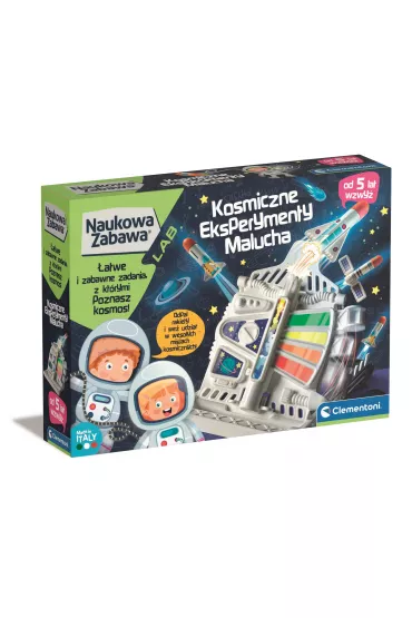 Naukowa zabawa - Kosmiczne eksperymenty malucha Clementoni