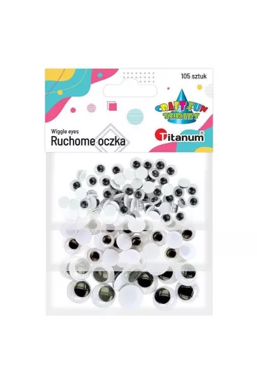 Titanum Oczy bez kleju i rz�s mix 105 szt.