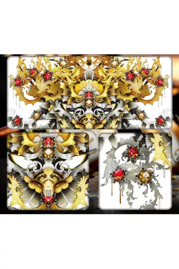 Puzzle Metalowe Model 3D - Medusa piececool