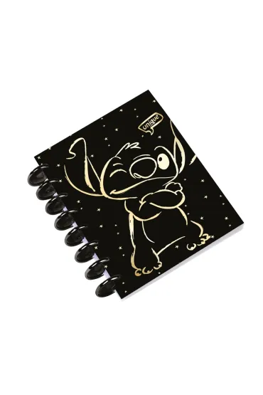 Patio Ko�obrulion A5 Disney Gold Stitch big ring 100 kartek wz�r 2