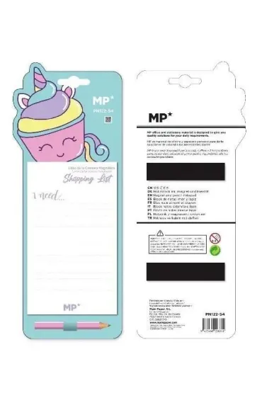 Mp Main Paper Notes magnetyczny na lod�wk� z o��wkiem