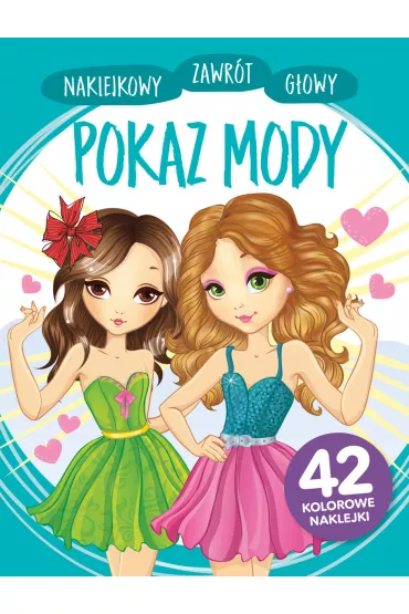 Naklejkowy zawr�t g�owy. Pokaz mody - Anna Wi�niewska