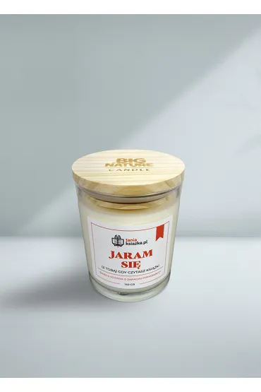 TanioKsi��kowa �wieca sojowa - Pomara�cza 150 g