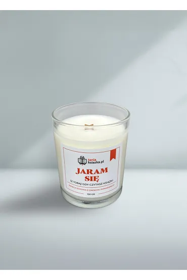 TanioKsi��kowa �wieca sojowa - Pomara�cza 150 g