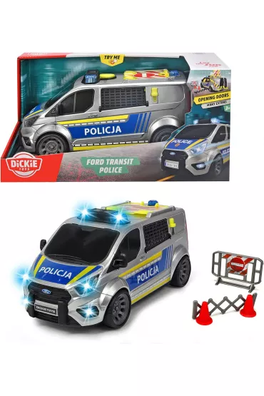 SOS Policja Ford Transit 28cm Simba