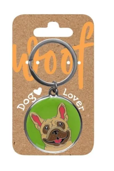 Be-Happy Gifts Brelok dla psiarzy - buldog francuski