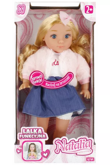 Lalka B/O 36cm Natalia w futerku PLPL ARTYK 168772