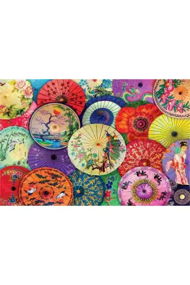 Puzzle 1000 el. Azjatyckie parasole Eurographics