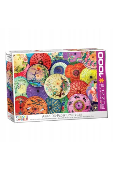 Puzzle 1000 el. Azjatyckie parasole Eurographics
