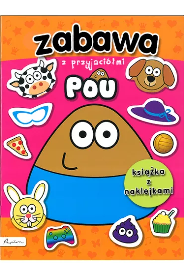 POU. Zabawa z przyjaci�mi. Ksi��ka z naklejkami