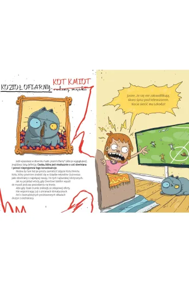 Koszmarna smarkula i gigantyczny w�ze� kotyjski. Kot Kmiot. Tom 3 - Sophie  Souid, Thomas  Hjorthaab