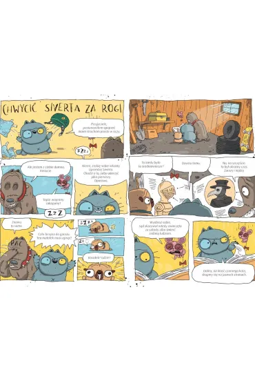 Koszmarna smarkula i gigantyczny w�ze� kotyjski. Kot Kmiot. Tom 3 - Sophie  Souid, Thomas  Hjorthaab