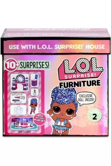 L.O.L. SURPRISE - Mebelki LOL - Toaletka + lalka Mga Entertainment