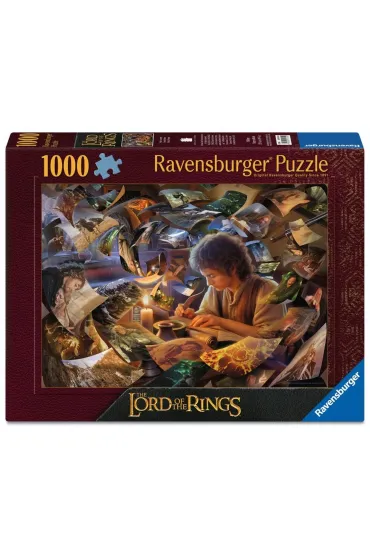 Puzzle 1000 LOTR Frodo's Journey Ravensburger