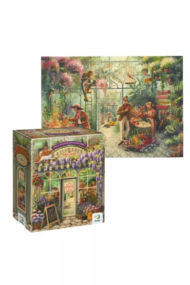 Puzzle 300 el. Kwiaciarnia Maksik