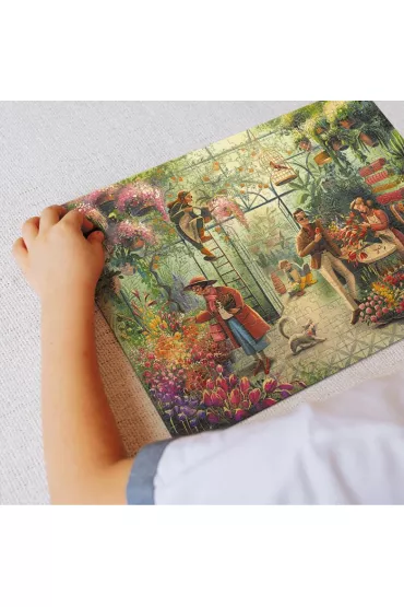 Puzzle 300 el. Kwiaciarnia Maksik