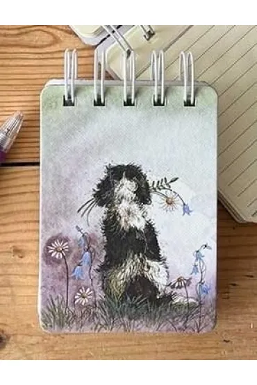Alex Clark Ko�onotes A7 SSN37 Spaniel z kwiatami