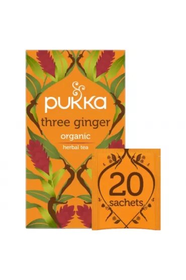 Pukka Herbatka Three Ginger 20 x 1.8 g Bio