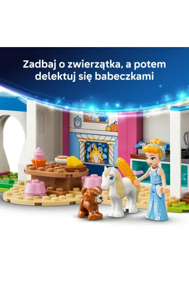 LEGO Disney Princess Zamek Kopciuszka i jej zwierz�cych przyjaci� 43283