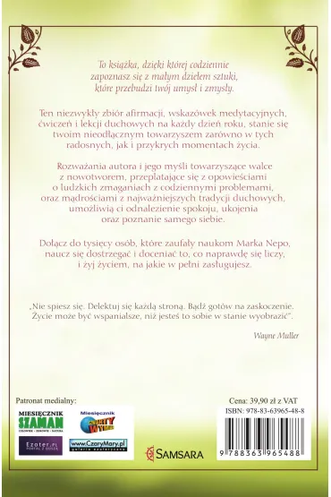 Ksi�ga przebudzenia - Mark Nepo