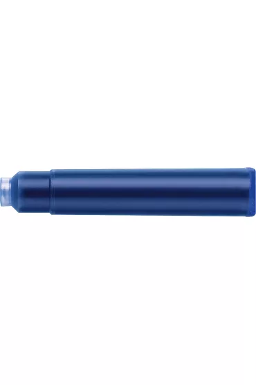 Faber-Castell Naboje kr�tkie niebieskie 6 szt.