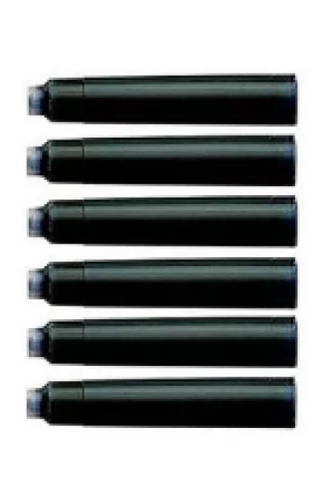 Faber-Castell Naboje kr�tkie niebieskie 6 szt.